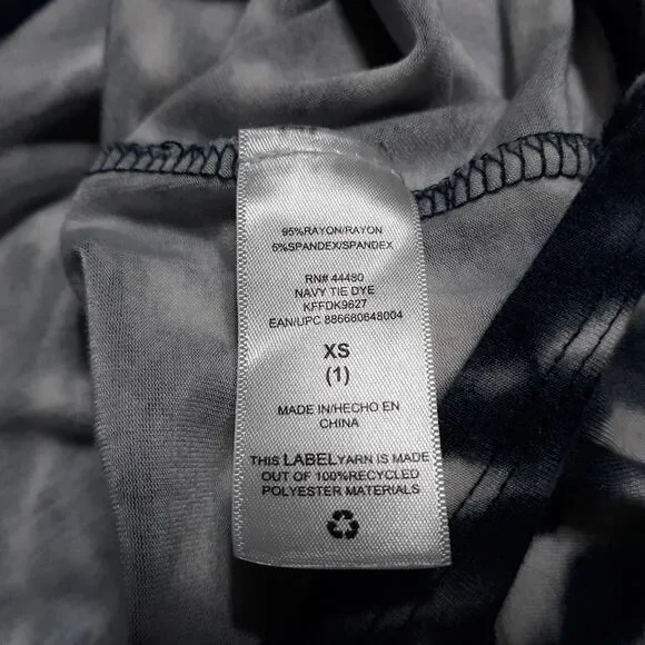 Love Fire Womens Summer Dress Blue White XS sleeveless juniors - Picture 7 of 7